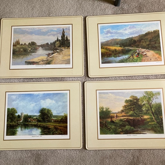 Set of Four Cork Placemats - Picture 2 of 9